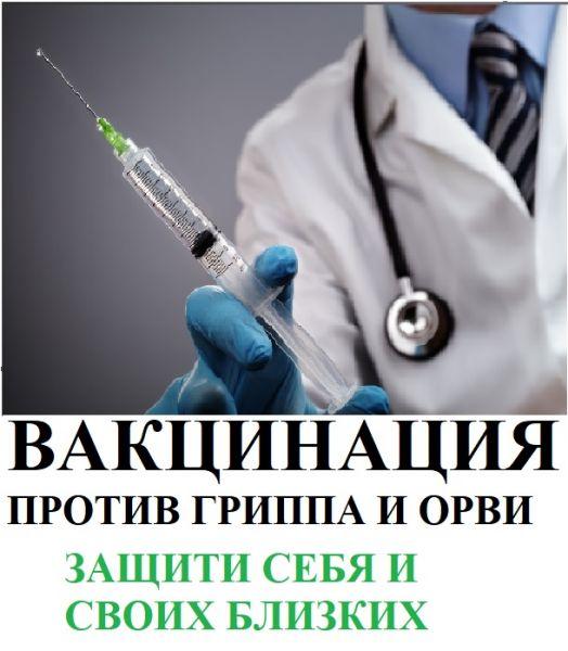 Иммунизация населения Пензенского района против гриппа.